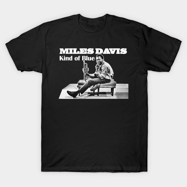 Miles Davis Kind Of Blue Limited Edition T-Shirt by KIJANGKIJANGAN